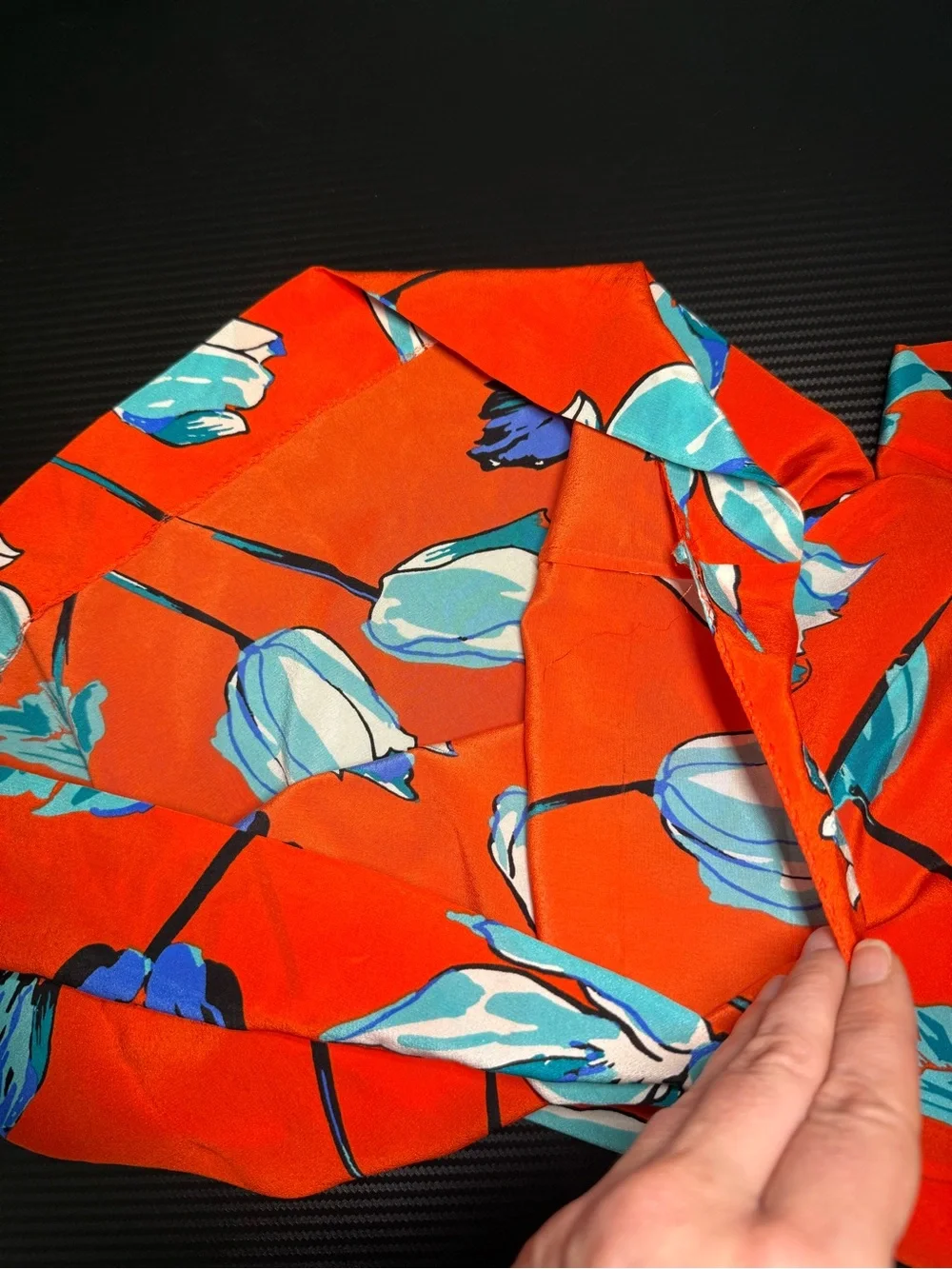 ❤️ Diane von Furstenberg Silk Floral Wide Leg Jumpsuit Palazzo Romper Size 4 - Picture 10 of 10